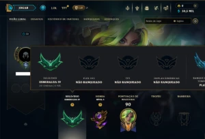 Esmeralda 4 com 45 Champs e 6 Skins