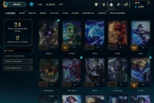 Conta Lol Ouro, 6 Skins, Lendária do Zed, Upada na Mão - League of Legends