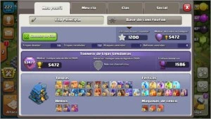 Conta Clash of Clans