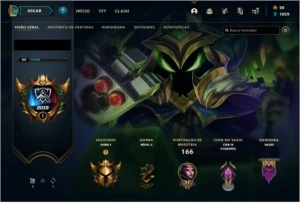 Conta LoL 20 skins - criada em 2015 - League of Legends