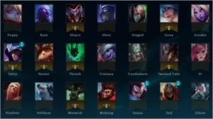 CONTA UNRANKED / 49 CHAMP / 36K IP - League of Legends LOL