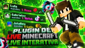 Plugin Tik Tok Live Minecraft Caos