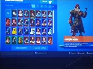 VENDO ESSA CONTA DE FORTNITE  MUITO BARATA