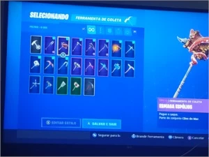VENDO ESSA CONTA DE FORTNITE  MUITO BARATA