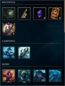 Conta league of legends Lvl 41 Gold 2 65% WR LOL