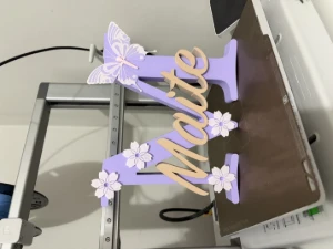 Letreiro personalizado com o nome do bebê/ crianca - Impressão 3D e STL
