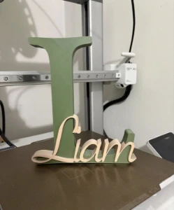 Letreiro personalizado com o nome do bebê/ crianca