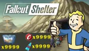 Fallout Shelter - Caps - Quantum - Boxes - Steam/Android - Outros