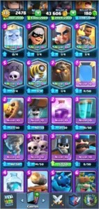 Clash Royale NV 13 - Todos os Pass