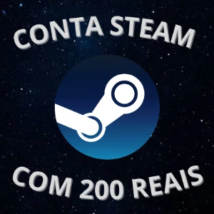 Conta Steam Com R$200 FA