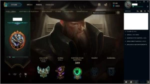 Conta League Of Legends Season2 Champions+Conta Brinde LOL