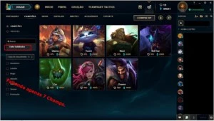 PLAT3 MMR D5 LVL178 SKINS 121 FALTANDO 7 CHAMPS 23K E. AZUL - League of Legends LOL