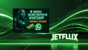 🤖 Robô De Encher Grupos Do  [conteúdo removido] app! 🔥 - Redes Sociais