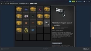 conta steam com vários jogos e wallpaper engine