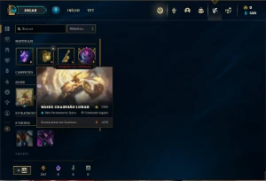 Conta Unranked com 36 Champs e 7 Skins + 1 Fragmento - League of Legends LOL