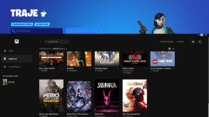Conta EPIC GAMES com jogos e Fortnite com skins