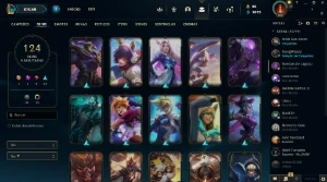 Conta Lol Gold4 Com 124 Skins - League of Legends