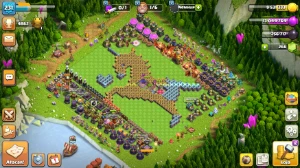 Conta Clash of Clans CV 16 recente