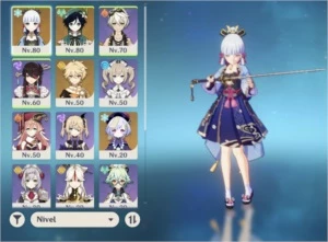 Ayaka, Venti, Qiqi/Tumulo do lobo, A. Trovejante, Espinha C. - Genshin Impact