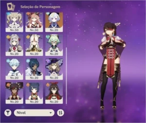 Ayaka, Venti, Qiqi/Tumulo do lobo, A. Trovejante, Espinha C. - Genshin Impact