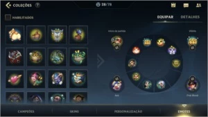 [barato] conta wild rift 17 skins - League of Legends: Wild Rift LOL WR