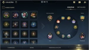 [barato] conta wild rift 17 skins - League of Legends: Wild Rift LOL WR
