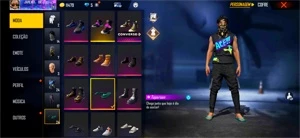 Conta na gringa USA - Free Fire