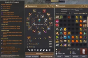Conta Top 664GS 2 pot infinita Pégaso com 170 Speed - Black Desert