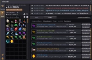 Conta Top 664GS 2 pot infinita Pégaso com 170 Speed - Black Desert