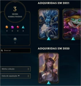Conta LoL - Diamante 3+ - League of Legends