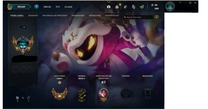 CONTA OURO 1 67% WR - League of Legends LOL
