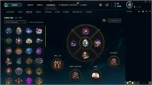 Conta de lol, nivel 250, 240 skins - League of Legends