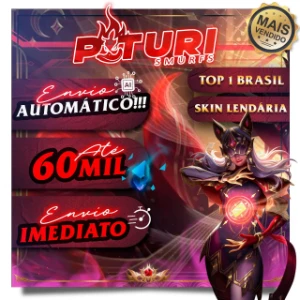 Conta Smurf Unranked Até 60.000 De Essência Azul - League of Legends LOL