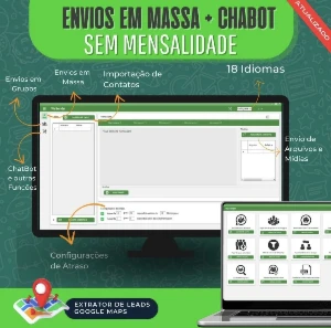 Wasender + Gerador De Licenças - Versão 4.5.0 - 2025