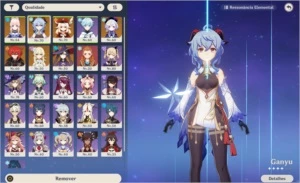 Conta 7x5* personagens + arma 5*, AR55 F2P Barato - Genshin Impact