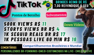 Serviços de Elite para TikTok: Qualidade e Preço Imbatíveis! - Redes Sociais