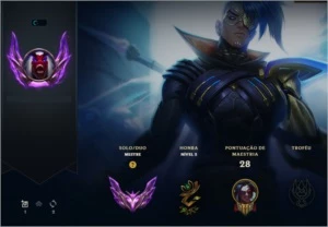 CONTA MESTRE - League of Legends LOL