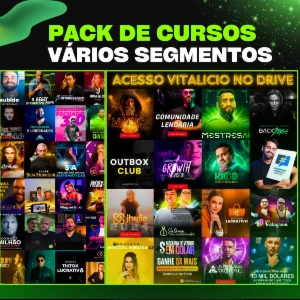 Pack de Cursos (Entrega Automatica) - Cursos e Treinamentos