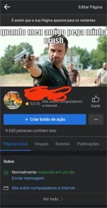 Página Facebook 9k seguidores - Redes Sociais