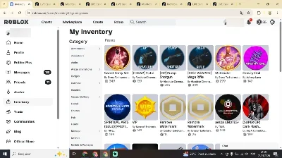 Conta De Roblox Feminina Com 220Mil Robux Gastos !!!Promoção