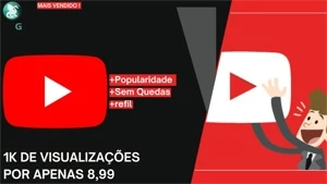 [Promoção] 100 Visualizações Youtube por apenas R$ 0,90 - Redes Sociais