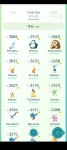 conta pokemon go - Pokémon