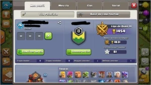 Conta de Clash Of Clans CV 10 Pra Venda Rapida