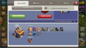 Conta Clash Of Clans cv12 qse full
