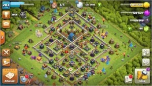 Conta Clash Of Clans cv12 qse full