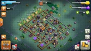 Conta Clash Of Clans cv12 qse full