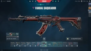 Conta Valorant Diamante Com Vandal Saqueadora
