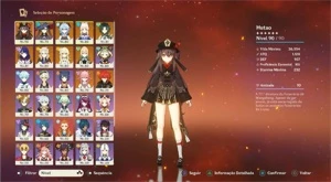 CONTA GENSHIN AR55 SHOGUN+HUTAO+XIAO+YAE MIKO + - Grand Fantasia GF