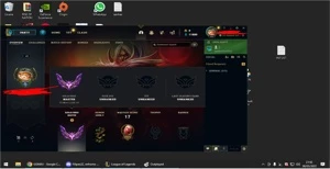 CONTA LOL MASTER - League of Legends