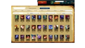 Conta League of legends//33 campeões// Skin Garen Almirante LOL